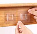 Multi-Purpose Transparent Hooks Double-Sided Adhesive Hooks