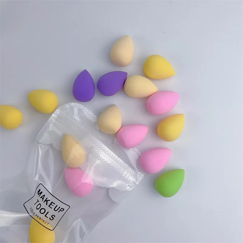 6pcs Mini Makeup Sponge Powder Puff Beauty Sponge for Makeup Concealer Liquid Foundation Face Cosmetic Puff Make Up Sponge  ourlum.com   