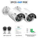 Hiseeu POE Outdoor Security Camera: Advanced Surveillance Solution  ourlum.com 2PCS 4MP POE 3.6mm CHINA