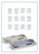 K86 Wireless Hot-Swappable Mechanical Keyboard Bluetooth 2.4g