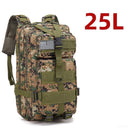 Versatile Waterproof Tactical Backpack for Hiking Fishing