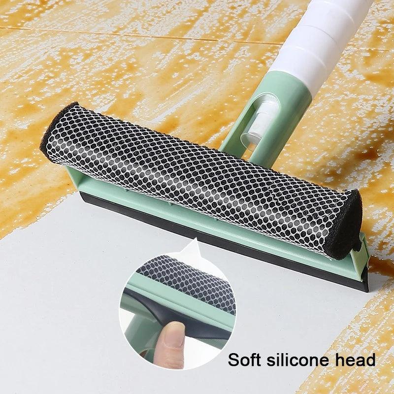 3-in-1 Versatile Window Cleaning Tool with Spray and Squeegee  ourlum.com   