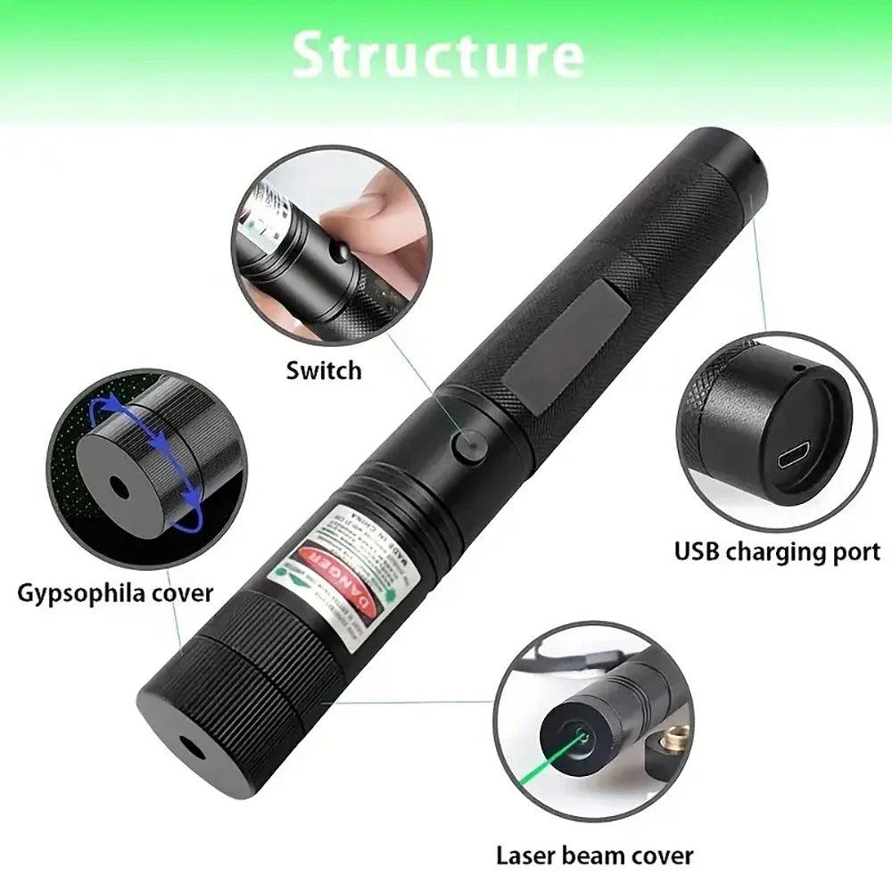 Green Laser Flashlight: Ultimate Illumination for Outdoor Adventures  ourlum.com   