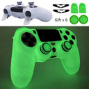 Luminous Glowing Dark Silicone Case For PS4 Controller Skin