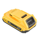 20V 3000mAh DCB200 Li-ion Battery and Charger for DEWALT