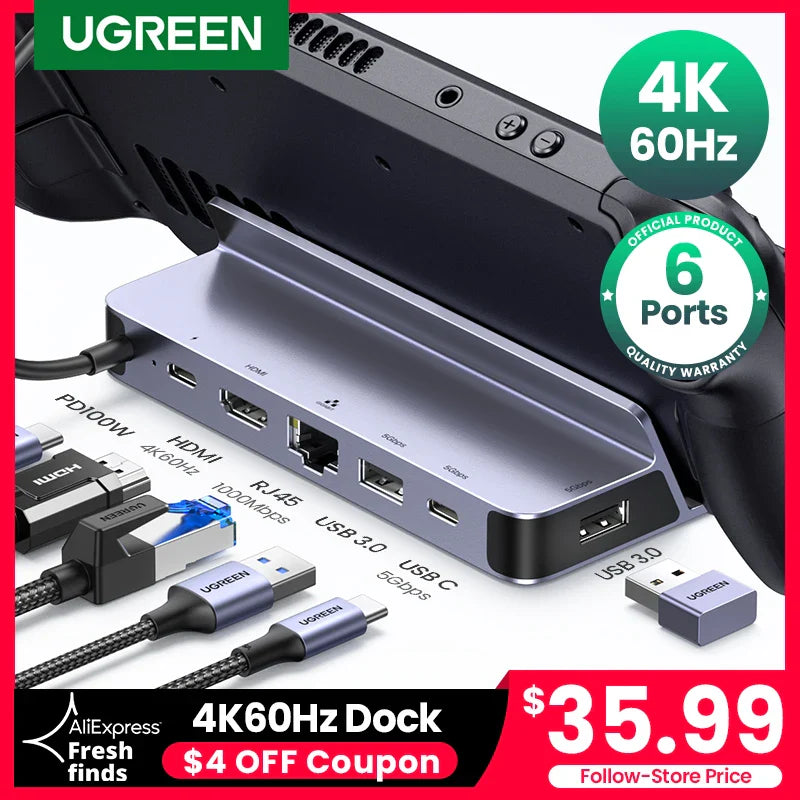 USB C HDMI Dock: Premium Connectivity Hub for Gaming & Work  ourlum.com   