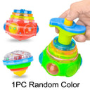 Luminous Music Spinner Mesmerizing Light Kids Toy Fun