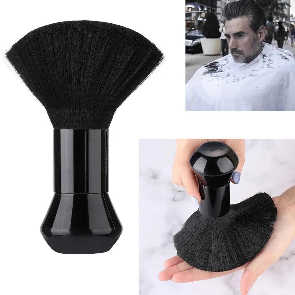 Barber's Soft Neck & Face Styling Brush - Professional Hair Care