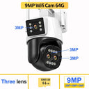 9MP Ultra HD Alexa-Compatible Outdoor Security Camera: Smart Surveillance System  ourlum.com 9MP Add 64G EU plug CHINA