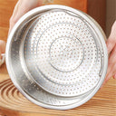 Stainless Steel Steamer Basket for Rice and Vegetables Cooking