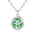 Tree Of Life Essential Oil Diffuser Necklace: Stainless Steel Beauty Gift  ourlum.com N2732-14  