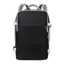 Travel Backpack for Women: Stylish Waterproof Bag with USB Charging  ourlum.com Black  