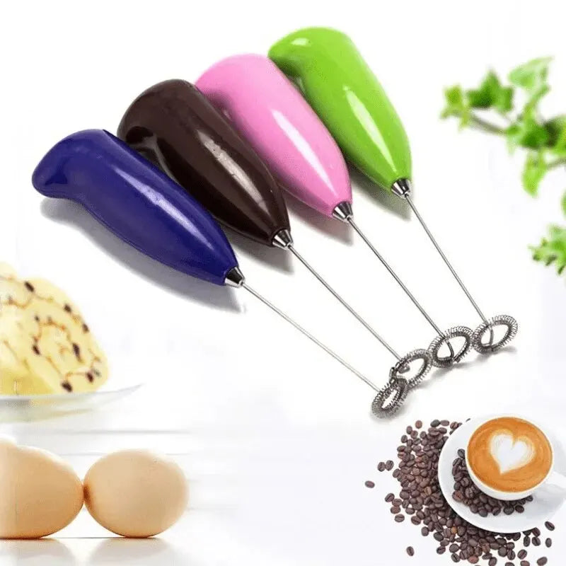 Handheld Wireless Electric Blender Milk Foamer Coffee Whisk Mixer Egg Beater Mini Frother Handle Stirrer Cappuccino Maker Tools