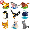 Wisehawk Diamond Mini Building Blocks - 3D Animal Collection for Creative Play  ourlum.com   