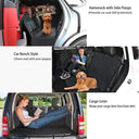 Portable Waterproof Dog Car Seat Cover Hammock Protector Mat