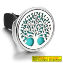 Tree of Life Refillable Car Air Freshener Clip Diffuser