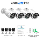 Hiseeu POE Outdoor Security Camera: Advanced Surveillance Solution  ourlum.com 4PCS 4MP POE 3.6mm CHINA