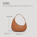 Vintage Half Moon Bags For Women Luxury Designer Purses