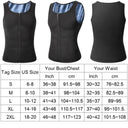 Men Body Shaper Sauna Heat Trapping Sweat Enhancing Vest