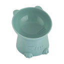 Large Capacity Cartoon Cat Shape Pet Feeder Cute Design