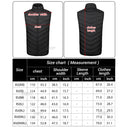 19 Areas Self Heating Vest Men's Thermal Women's USB Heated Vest