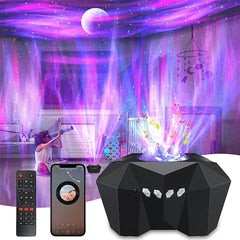 Galaxy Star Projector with Bluetooth Speaker & Remote Control for Stunning Home Ambiance