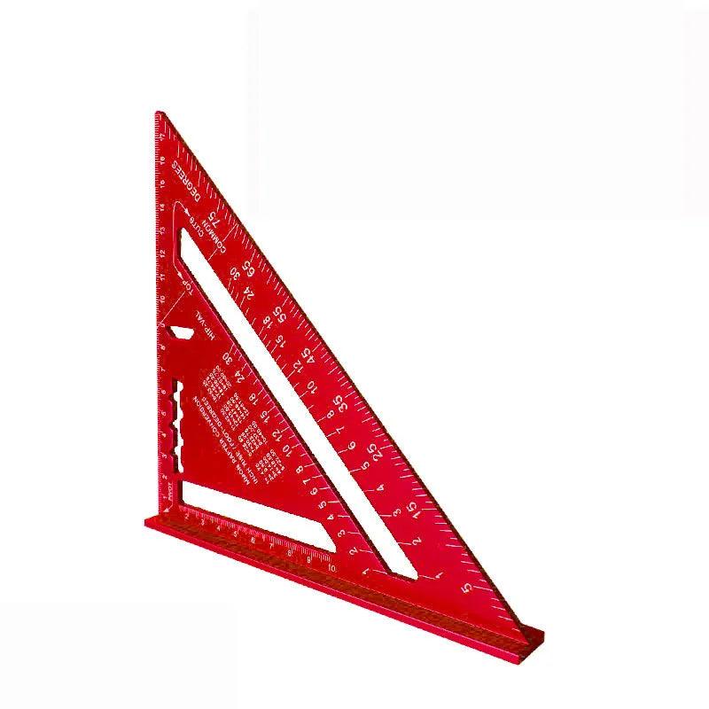 7-Inch Triangle Ruler: Ultimate Carpenter Tool for Precise Measurements  ourlum.com   