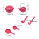 Miniature Dollhouse Kitchen Cookware Set - 1:12 Scale Accessories