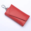 New Genuine Leather Keychain Men Key Holder Organizer Pouch