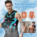 Men's Ice-Silk Compression Shaping Vest for Fitness Control