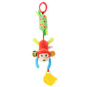 Baby Sensory Hanging Rattles Plush Animals Teether Toy for Babies  ourlum.com monkey 026  