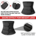 Men's Neoprene Waist Trainer for Weight Loss & Sweat Qtree Fitness