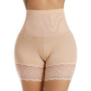 Lace High Waist Shapewear Boyshorts for Tummy Control