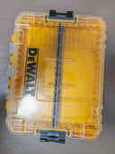 Stackable DEWALT Drill Parts Storage Box for Tool Organization