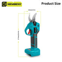 NEWBENY Cordless Electric Pruning Shears with Brushless Motor