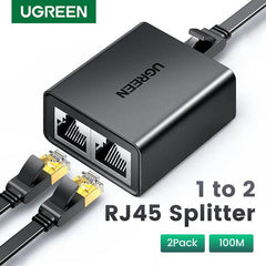 UGREEN Ethernet Splitter Adapter: Dual Device Internet Boost