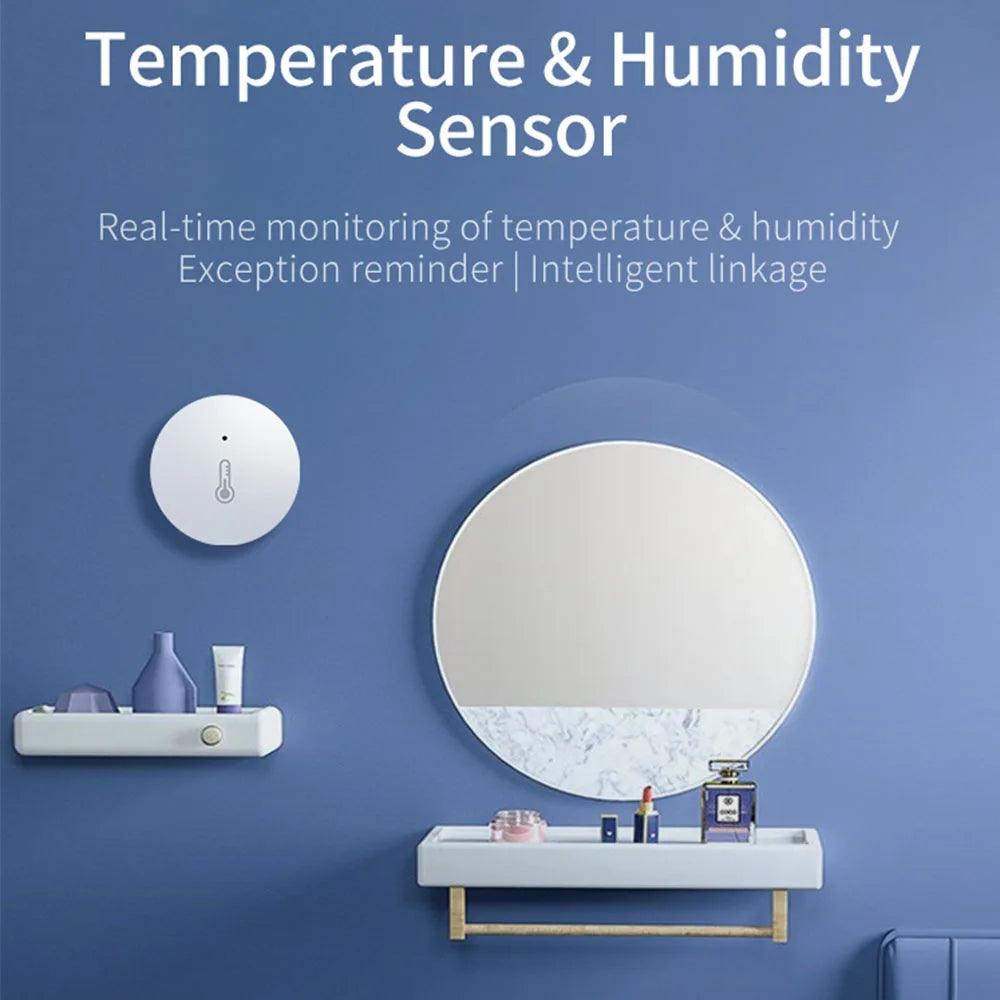 Smart Zigbee Climate Sensor: Efficient Home Monitoring & Control  ourlum.com   