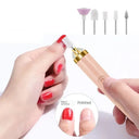 Electric Nail Grinder Nail Polishing Machine With Light