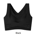 Breathable Black Sport Bra for Women - Sizes L to 2XL  Our Lum   