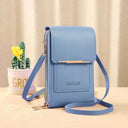 Soft Leather Crossbody Phone Purse Stylish Wallet for Women