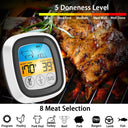 Stainless Steel Digital Meat Thermometer with Probe for BBQ