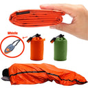 Portable Waterproof Emergency Survival Sleeping Bag Outdoor EDC Camping Gear Mylar Blanket