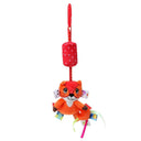 Baby Sensory Hanging Rattles Plush Animals Teether Toy for Babies  ourlum.com fox 562  