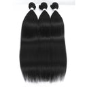 Salon Quality Synthetic Hair Extensions Silky Straight Heat Resistant