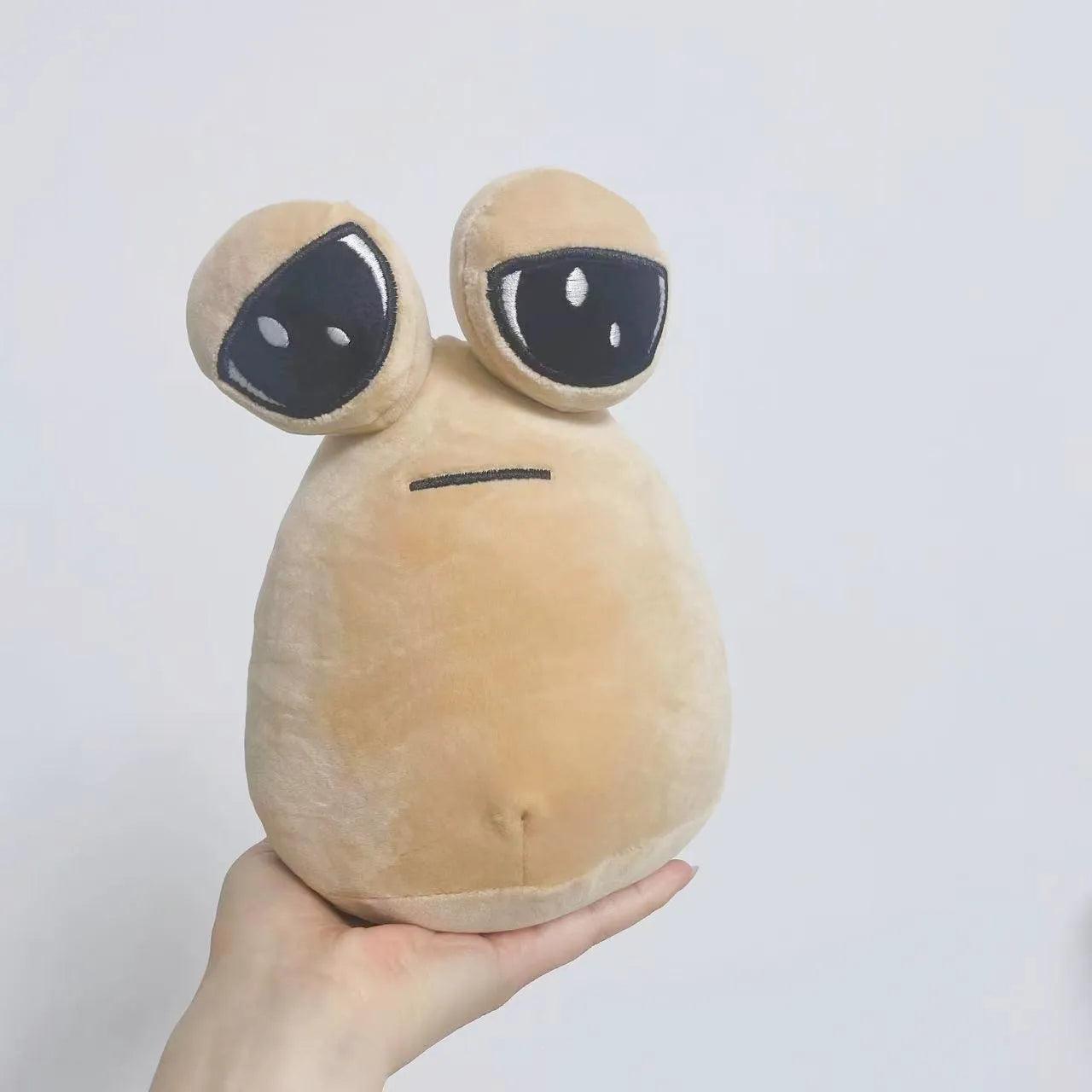 My Pet Alien Pou Plush Toy: Kawaii Alien Doll Soft Pillow for Kids  ourlum.com   