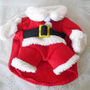 Funny Santa Cat Costumes: Cute Christmas Pet Outfits  ourlum.com   