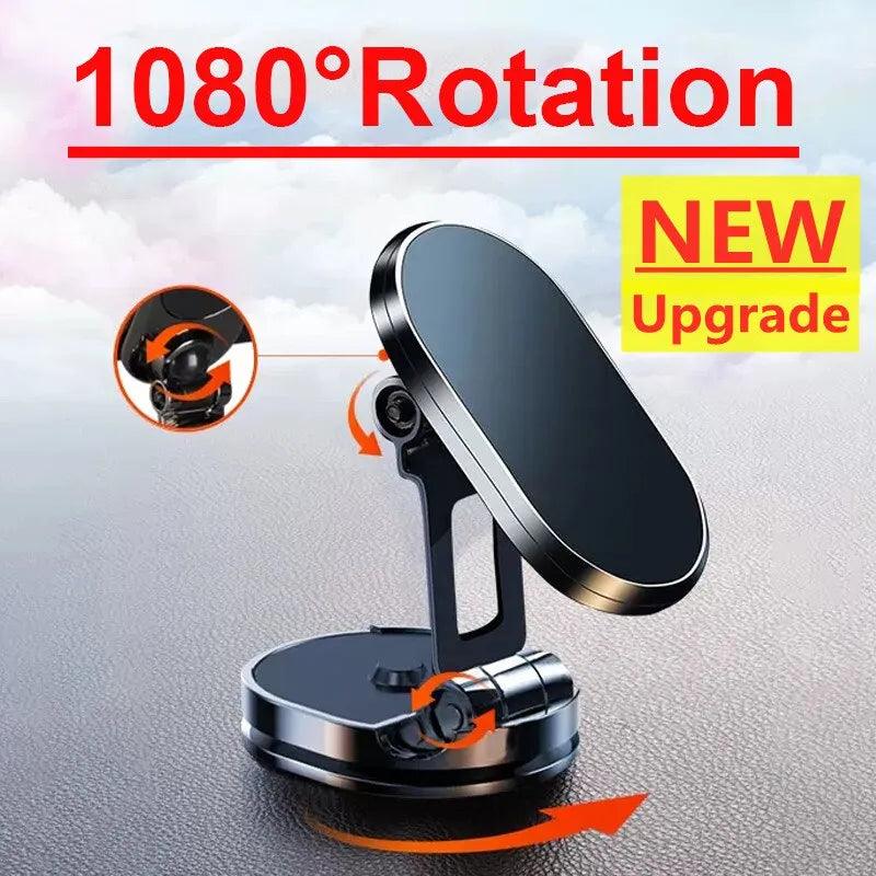 Secure Magnet Car Phone Holder: Universal Mount iPhone Samsung Xiaomi  ourlum.com   