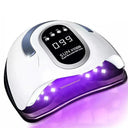 UV LED Nail Drying Lamp: Gel Manicure Tool with LCD Screen