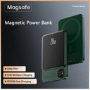 Magnetic 10000mAh Qi Wireless Power Bank with 22.5W Fast Charging for iPhone and Samsung