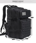 25L/45L Tactical Backpack Outdoor for Men and Women Heavy Duty Bag